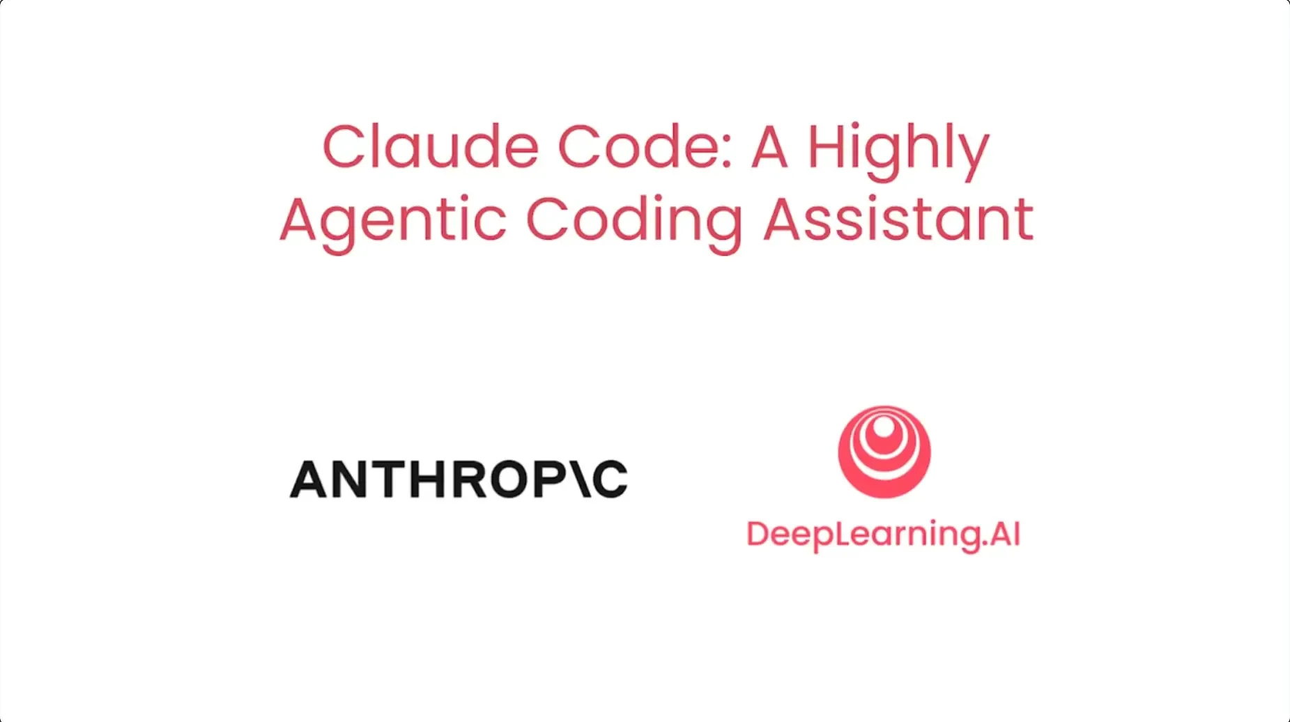 Claude Code: A Highly Agentic Coding Assistant