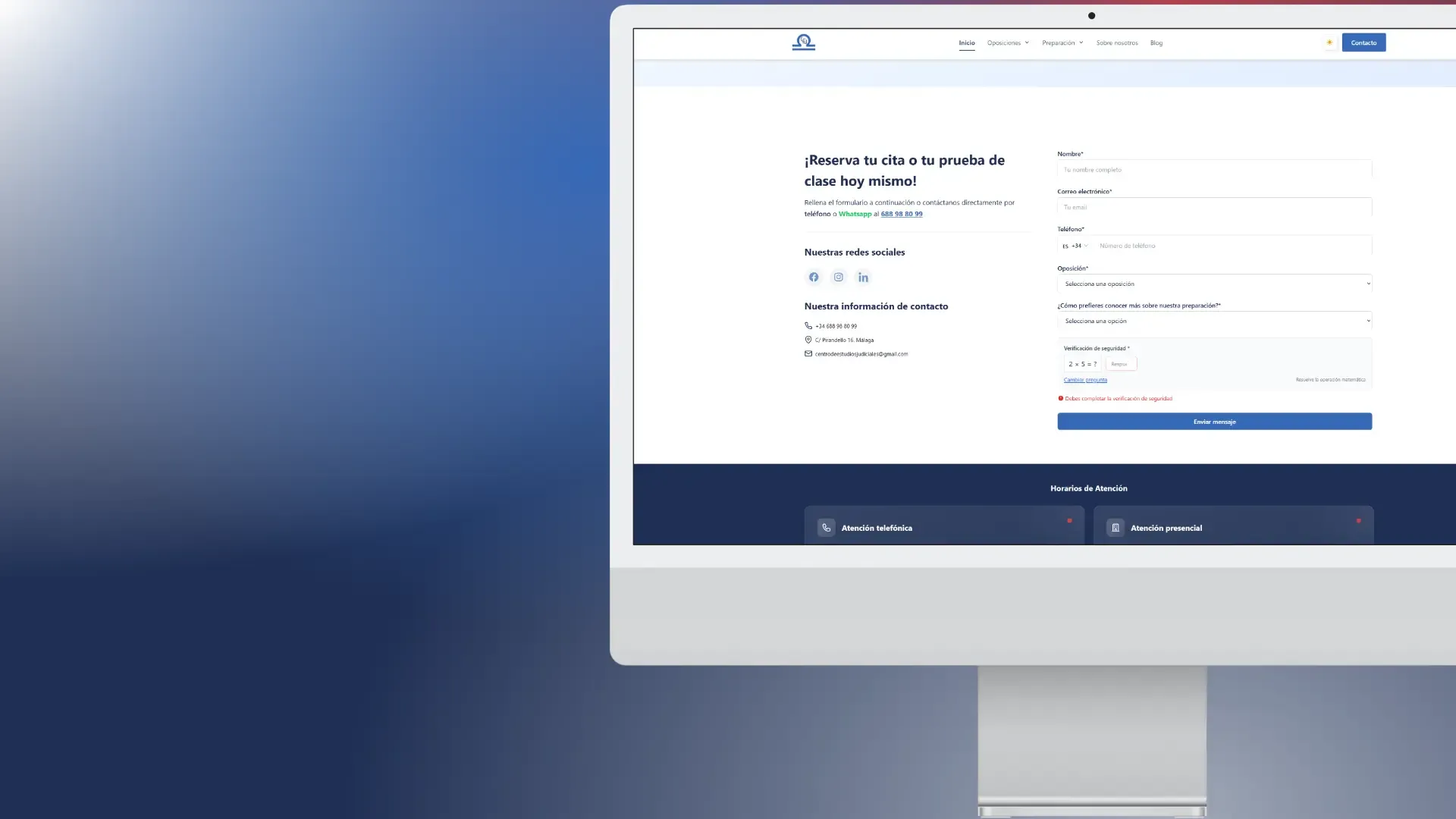 Academia CEJ Website - 3