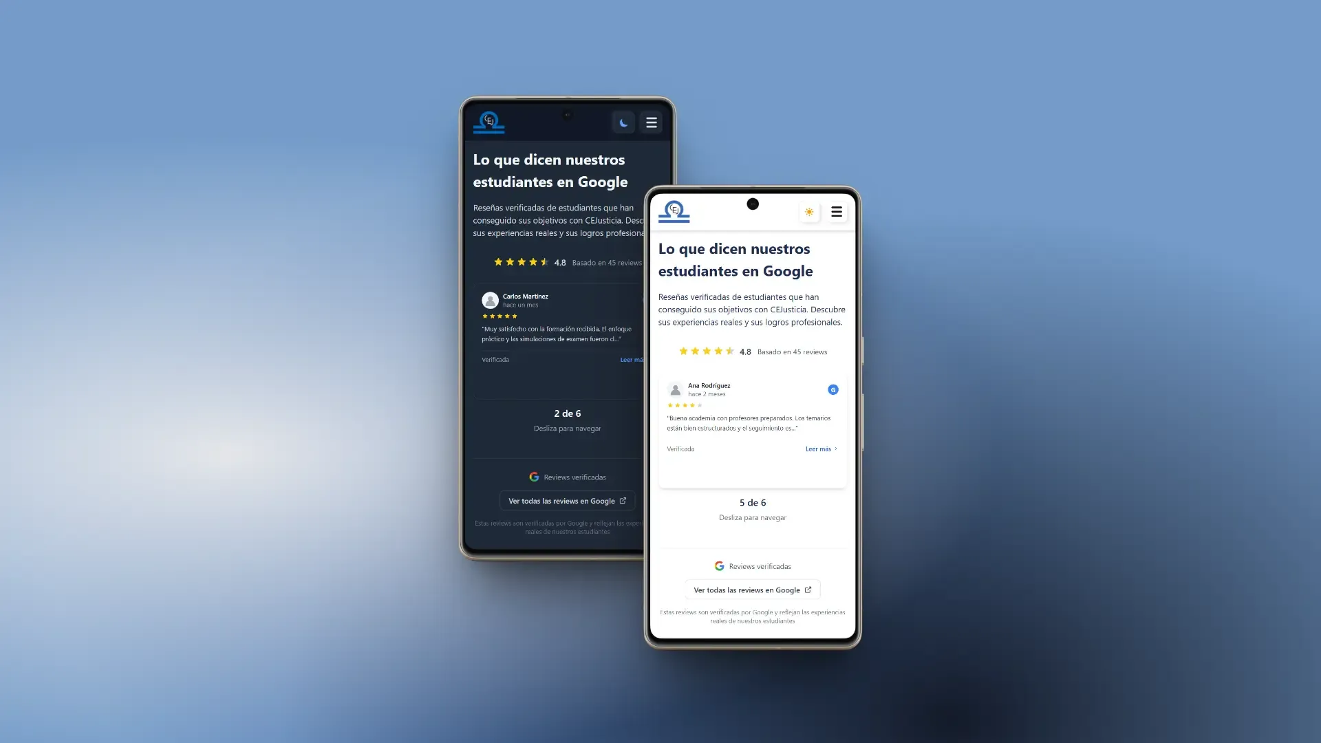 Academia CEJ Website - 9