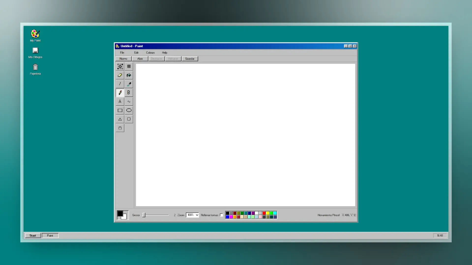Paint Windows 95'