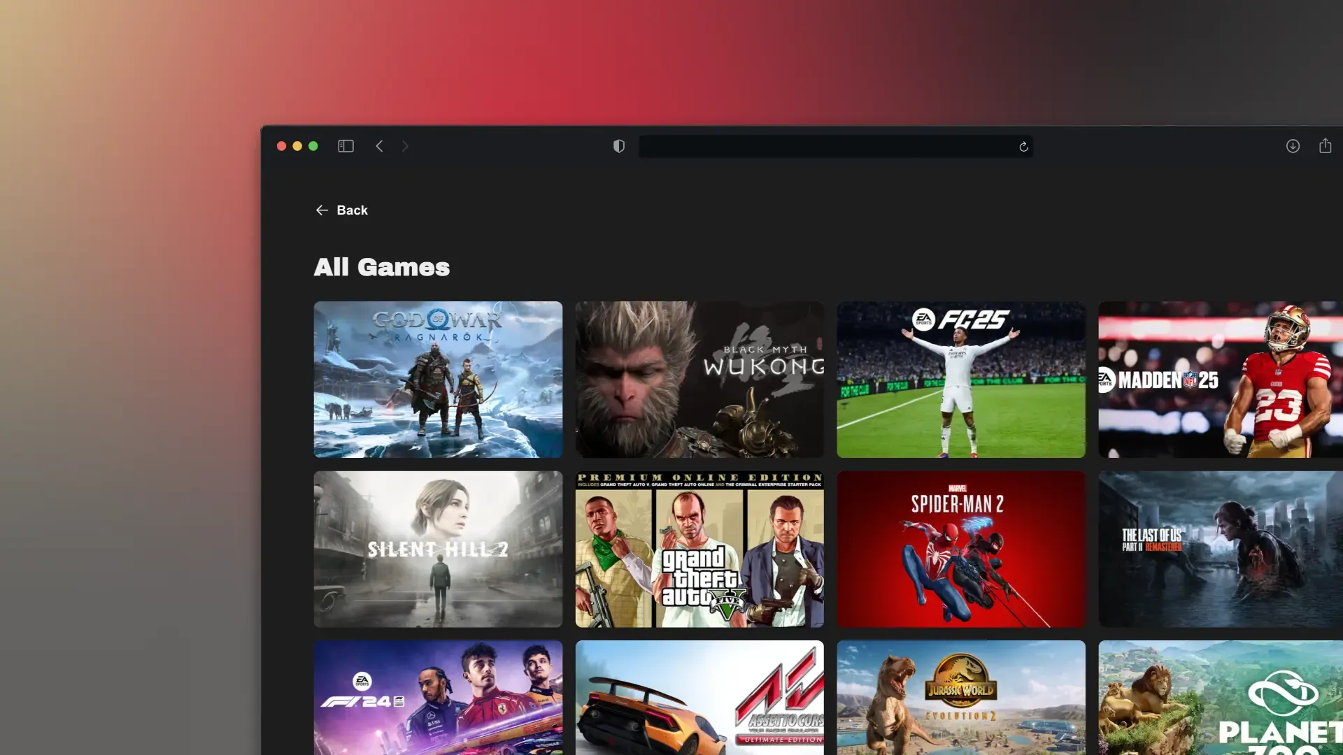 Strapi Games Store - 3