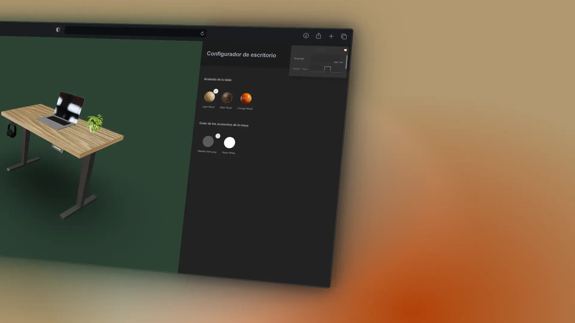 Configurador de Escritorio 3D - 2