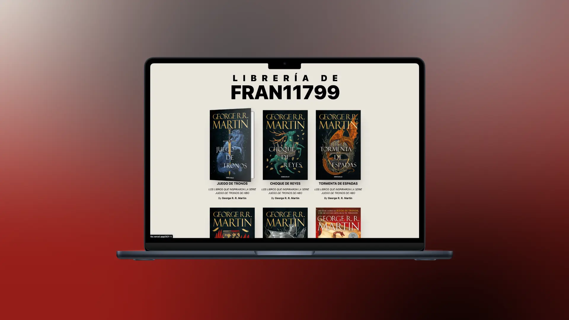 Bookshop View Transitions Demo